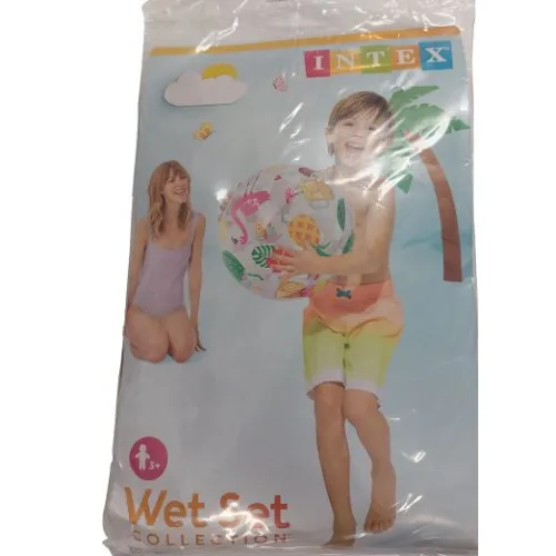 Intex Strandbal 51 cm ananas-flamingo